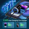Google Pixel 9 Pro USB Car Charger Fast Charging for Google Pixel 10 Pro XL 9 Pro Fold 8a 8 Pro 7 Pro 6,USB A Car Charger + 3FT Coiled USB C Cable