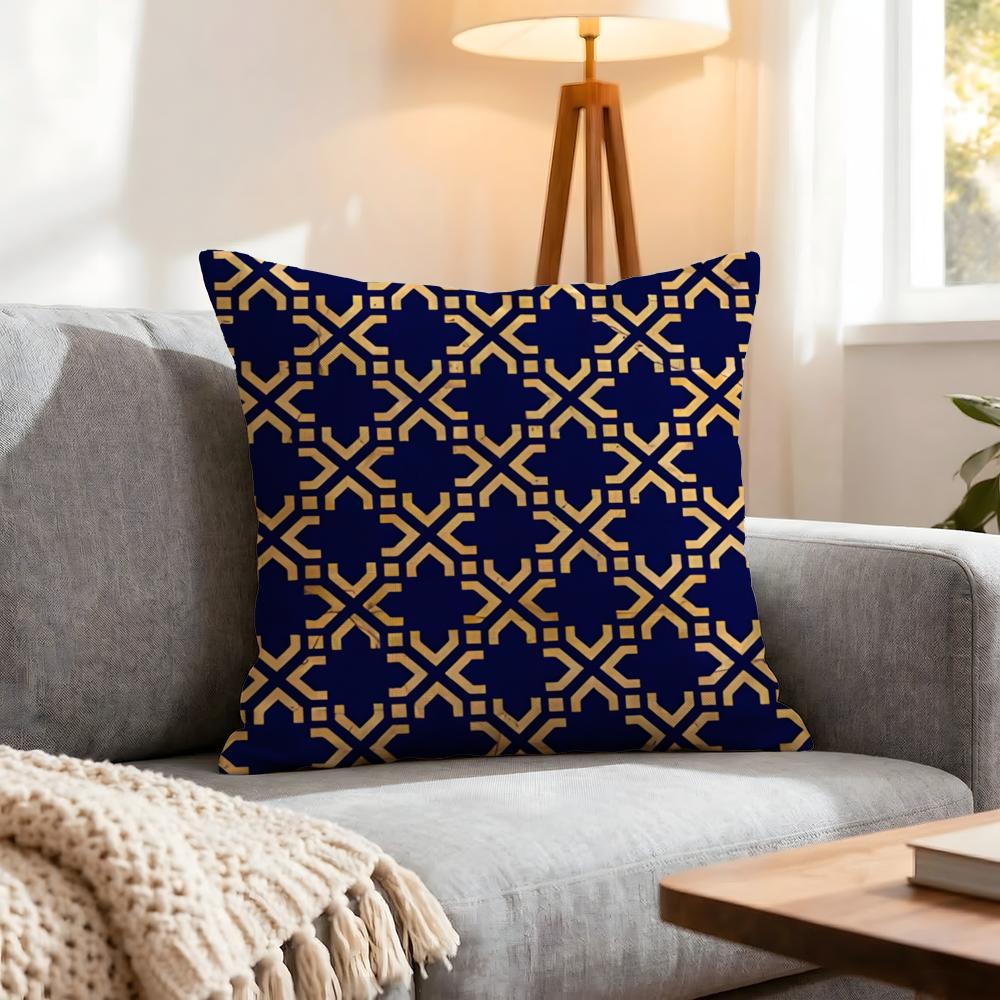 Pattern Moroccan Pattern Cushion Cover 1Pcs Decorative Covers Soft Cushion Case For Sofa Couch Decor 40X40 45X45 Pillowcases