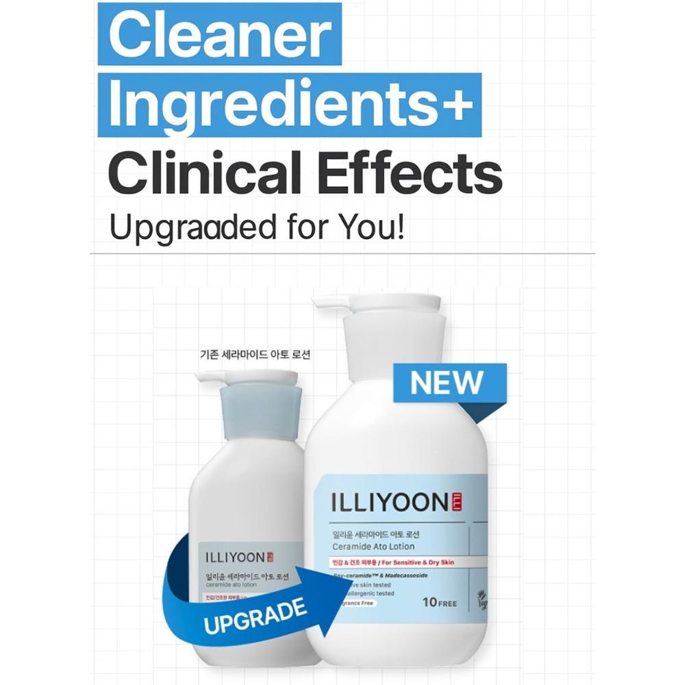 ILLIYOON Ceramide Ato Lotion 350ml, 508ml/ Ato Koncentrovaný krém 200ml, 500ml