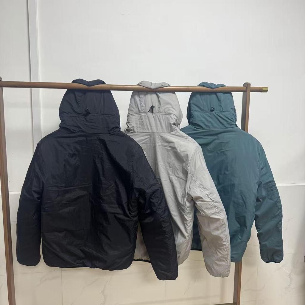 Trendy Brand Hooded Eyewear Jacket with Cotton Padding - Warm and Stylish