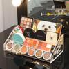 Transparent Multi-Layer Cosmetic Organizer: Nail Polish & Eyeshadow Storage Rack