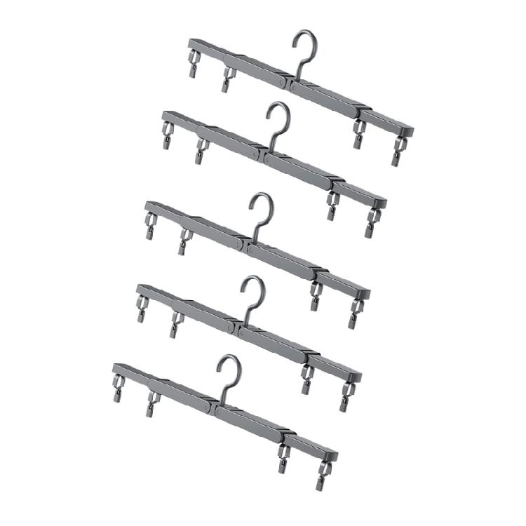 

5PCS Convenient To Transport Hangers With Secure Design Great For Drying Different Outfits Any Place 1