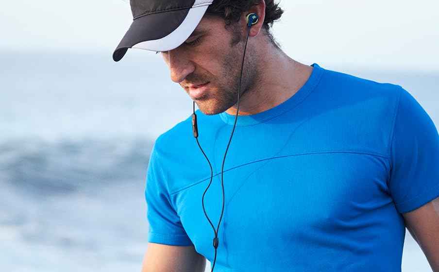 JBL Endurance Run 3 In-Ear Sports Earphones USB-C High-Resolution IP65 Waterproof Dustproof Secure Fit Wired Black