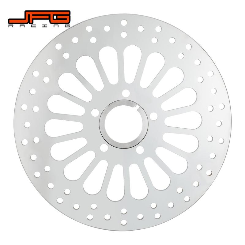 Chrome Plating Front Rear Brake Disc Rotor Stainless Steel For Harley TOURING SOFTAIL SPORTSTER DYNA Motorcycles Accessories