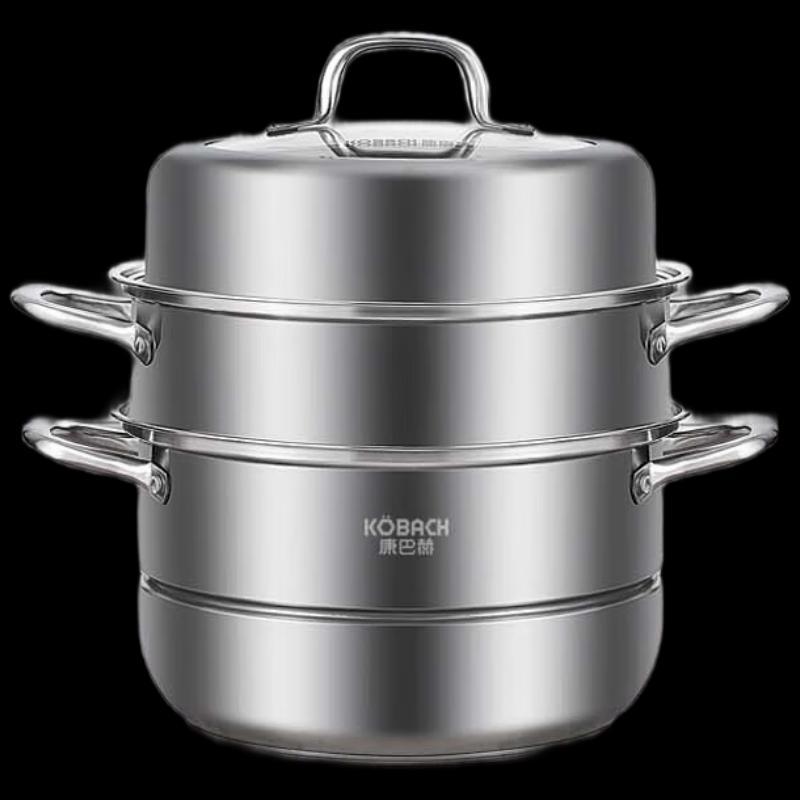 KOBACH 3-Layer Stainless Steel Steamer Pot