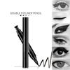Fashion Double-Headed Stamps Eye Liner Quick Dry Waterproof Black Liquid Eyeliner Pencil Makeup Tool