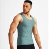 Running Tank Tops Men's Jogging Sleeveless Vest Sports Compression Jerseys Quick Drying Tank Tops Weight Training Singlet