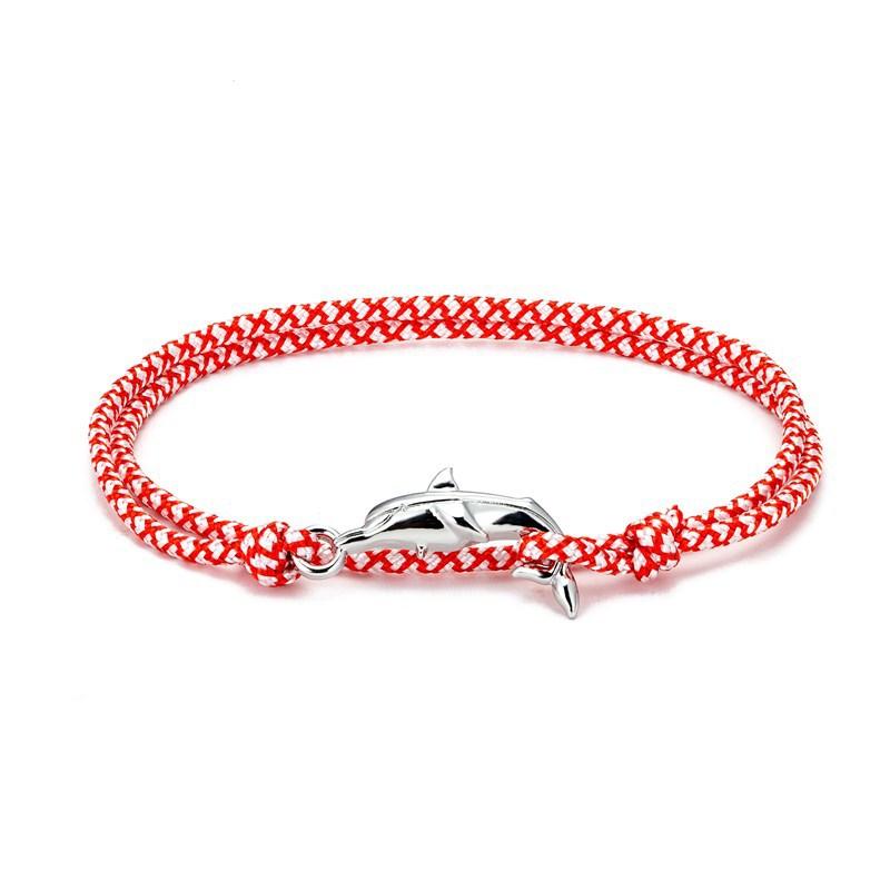 Little Fresh Dolphin Couple Bracelet Multi-Circle Adjustment Jewelry Ocean Series
