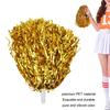 20PCS Handle Cheering Hand Flowers PET Cheerleader Pompoms Sports Team Pom Poms  For Sports Party