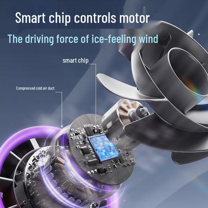

100-Speed Portable Wall-Mounted Desktop Fan for Home, Office, or Dorm 4000mAh