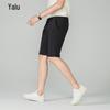 Yalu Men's Ice Silk Business Casual Shorts