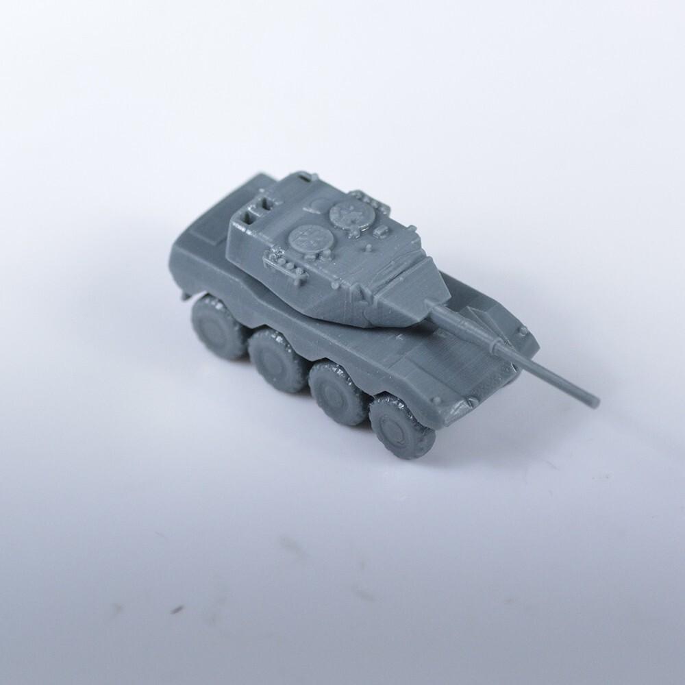 SSMODEL 1/200 Military Model Kit German RADKAMPFWAGEN 90 Light Tank