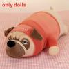 Dogs Plush Cute Doll With Short Sleeved Decor And Letter Embroidery Design