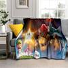 Rainbow Rider Neon Blanket Blanket Sofa Blanket Nap Blanket Outdoor Plush Blanket Bedroom