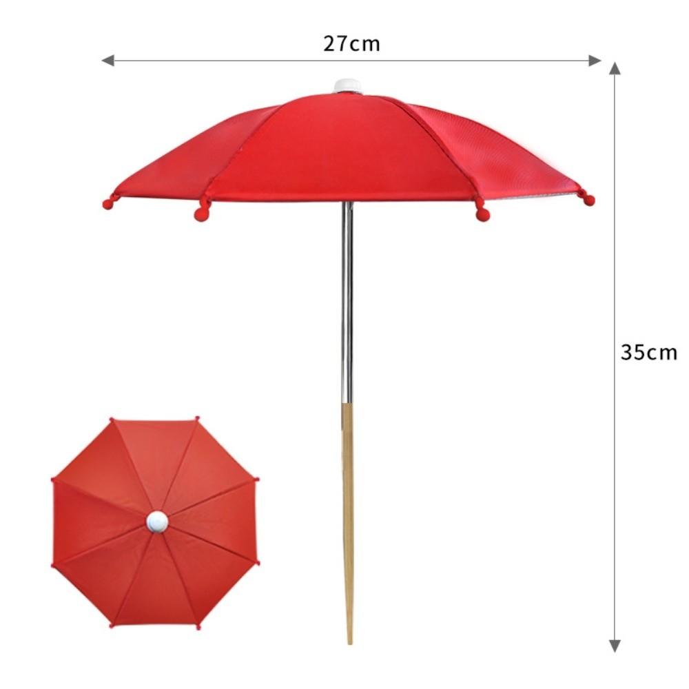 Sun Protection Patio Plant Umbrella Silver Shade Mini Plant Umbrellas Garden Shade Cover  Plant