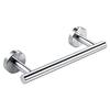 YUET Towel Rail, Hand Towel Holder, Bathroom Holder, Dishcloth Hanger, 304 Stainless Steel, Rust Resistant, Wall Mounted (9-inch, Silver)