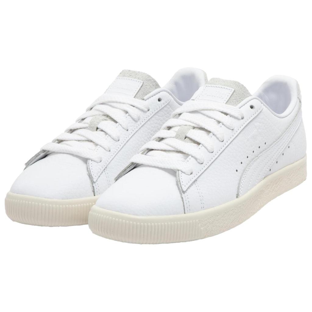 Puma Clyde Premium Unisex White Frosted Ivory Sneakers 394834-01