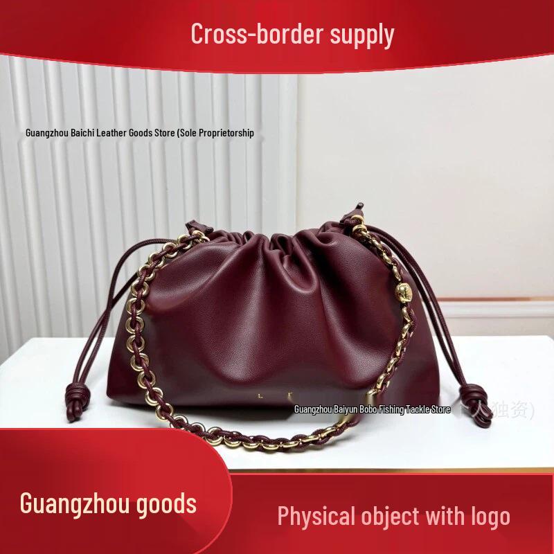 New Luo Classic: Sheepskin Lucky Bag Purse - Versatile Single Shoulder Handbag for Women