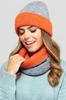 Bilbao Women' Reversible Hat Red-Gray
