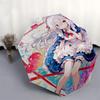1pc Anime Character Outdoor Umbrella - Automatic Opening/Closing, Portable 3-Fold Design, 8-Bone Iron Frame, Perfect Gift for Fans, Travelers, Da