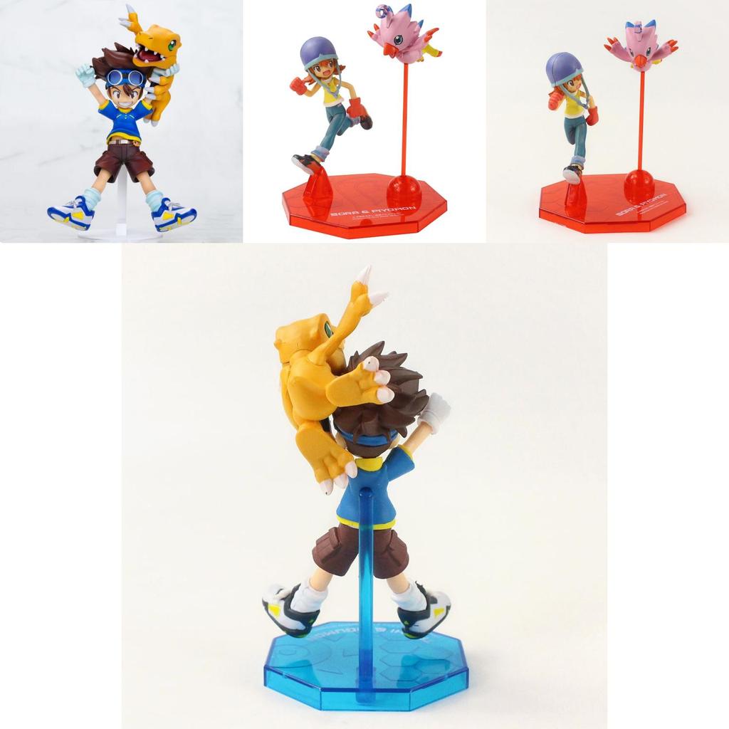 Premium Quality Digimon Digital Monster Action Figure Toys Yagami Taichi Agumon Collectible