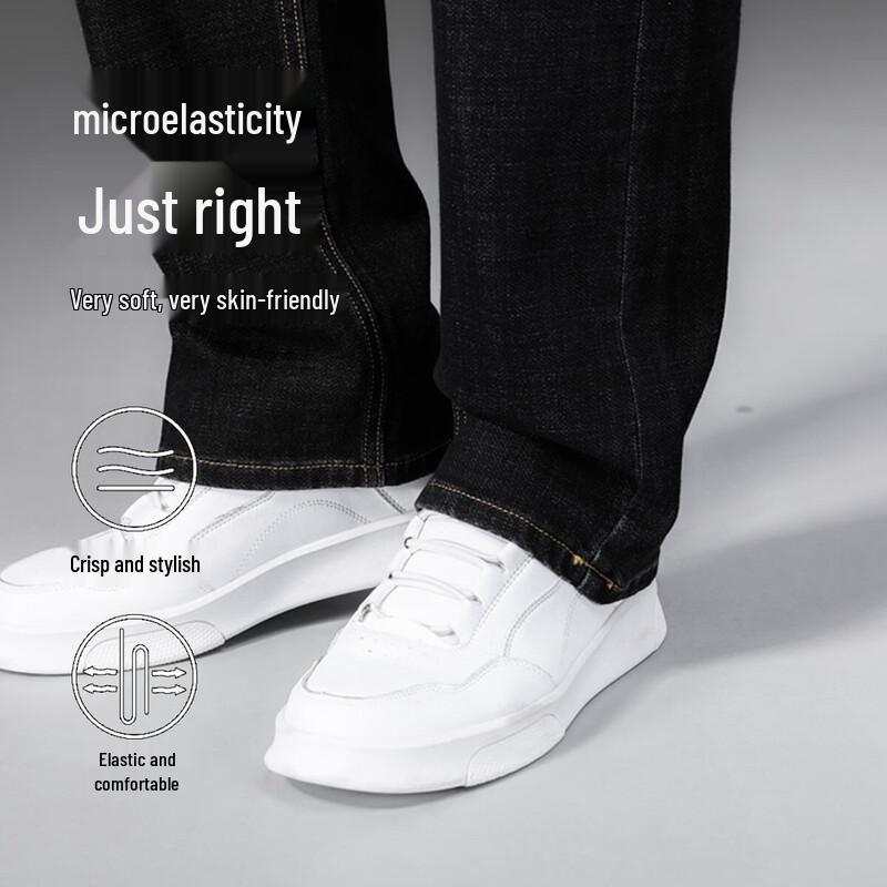 JEANSWEST Men's Loose Straight Leg Jeans