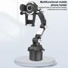 Opgraderet Holder Telefonholder Til Bil & Lastbil 360° Justerbar Og Roterbar Håndfri Stand Universal Til Alle Telefoner/Små Tablets
