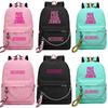 Stylish And Durable Blackpink-inspired Backpack For Students