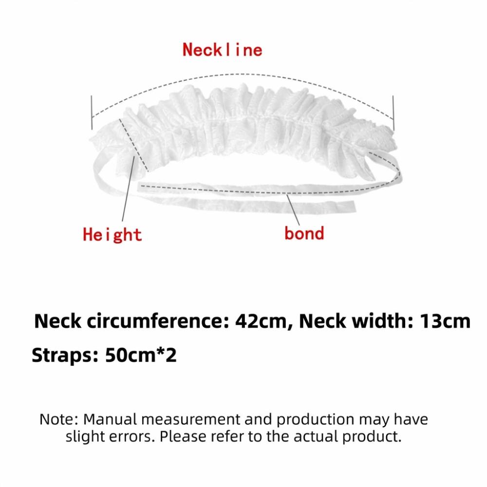 Multi-layer Construction Decorative Collar Ruffled Style Performance Accessories  Photography Props