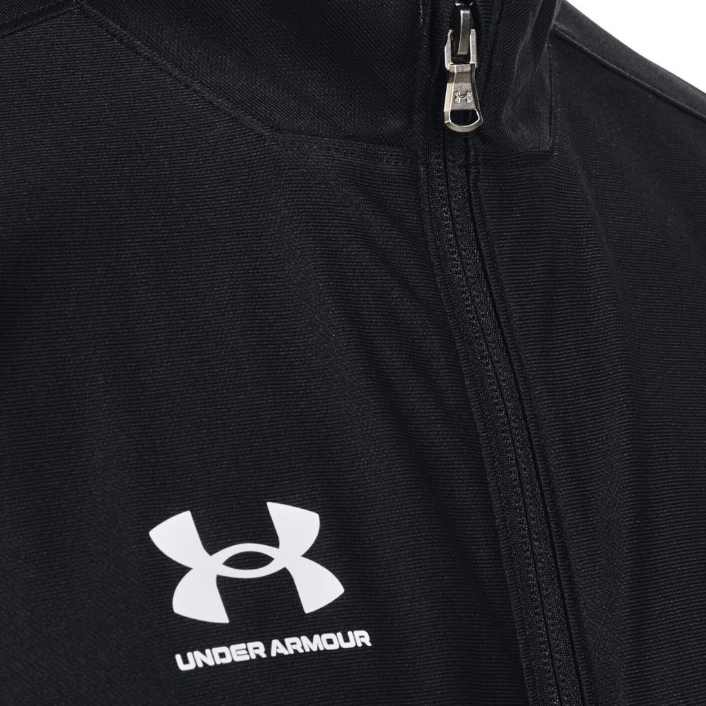 Under Armour Logo Stand Collar Zip Long Sleeve Jacket Men Jacket Black 1365412-001