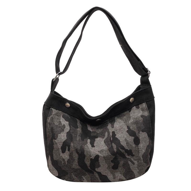 Large Capacity Crossbody Bag Women Camouflage Printed Shoulder Bag