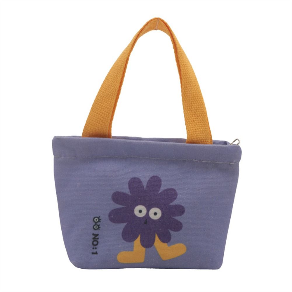 

Маленькие сумки Холщовая сумка Корейский стиль Сумка для обеда Милая сумка-тоут 7