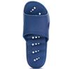 KOCOTA Balcony Sandals with Perforated Size L Shrink-Resistant Soles, Water-Resistant Slippers, Unisex, Navy,