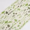 Kamawanu Tenugui Hand Made In 33cm X Prime Spring Pattern Towel Featuring Wild Chusen-dyed (Japanese Towel), Japan, Size 90cm, 100% Cotton,