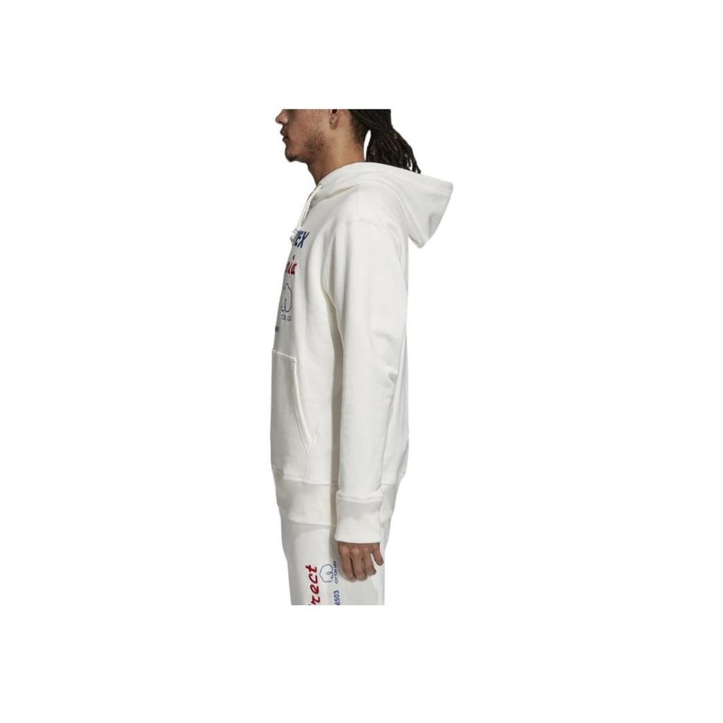 Adidas Originals Kaval Embroidered Hoodie Men Hoodies White DH4946