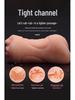 Double-Headed Silicone Male Masturbator with Realistic Features