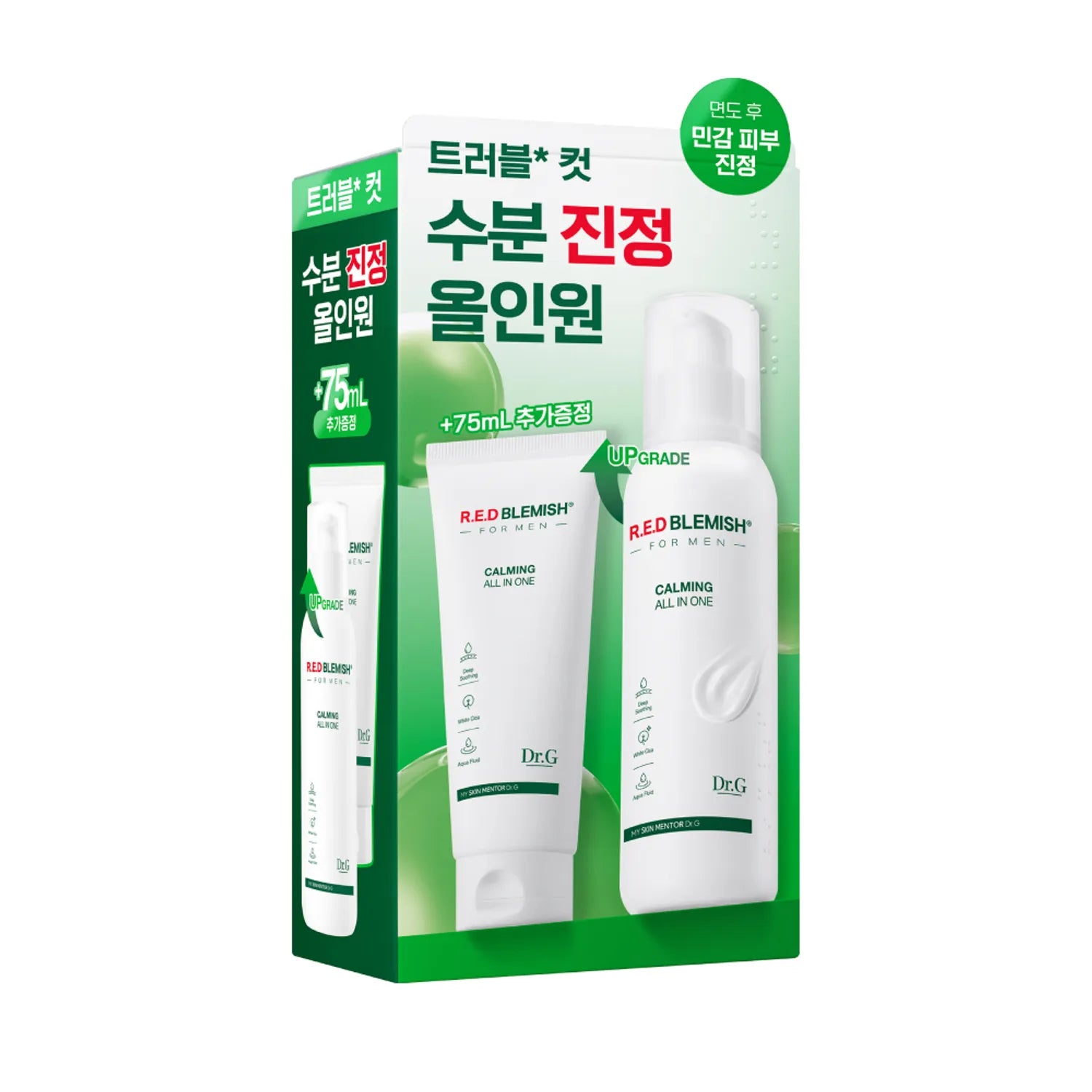 

Dr.G Red Blemish For Men Calming All In One 150ml Set (+75ml) 150ml Set
