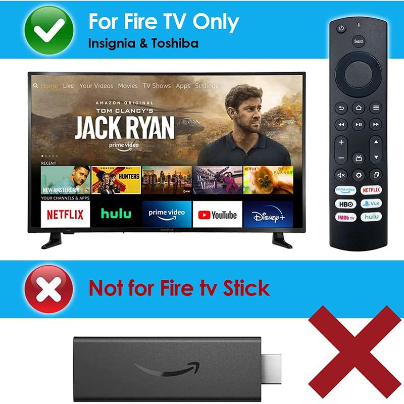 Universal Replacement Ir Remote Control For Toshiba Insignia Fire Smart Tv Ct-Ru1Us-21 Ns-Rcfna-21 Ns-Rcfna-20 Ct-Rc1Us-19