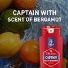 OLD SPICE BODY WASH CAPTAIN 16oz473ml Body Wash Body Soap for Men, Captain Scent [Official Import] [OSS] (with Japanese Label)