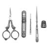 1Pcs Vintage Scissor Sewing Tool Tailor Handicraft Embroidery Fabric European Retro Classic Antique Craft Tailors Scissors