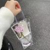 5/10/20 Stück durchsichtige Geschenktüten aus Kunststoff mit Griff, wiederverwendbare Geschenkverpackungstasche aus PVC für Hochzeiten, Geburtstagsfeiern, Weihnachten, tragbare Handtasche
