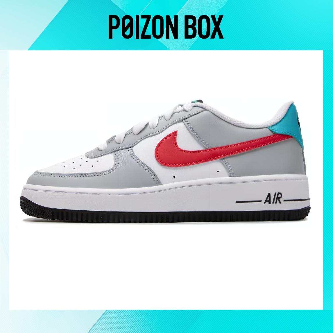 

кроссовки Nike Air Force 1 Low White University Red GS HF0743-161