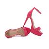 Fashion Gladiator Buckle Strap Women Sandals Thin Heels Club Party Patent Leather Women Pumps Classics Pole Dancing Shoes Size 36-41