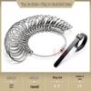 Soft Ring Size Measuring Tool - Accurate Finger Ruler for UK, Europe, Japan, Korea, Hong Kong