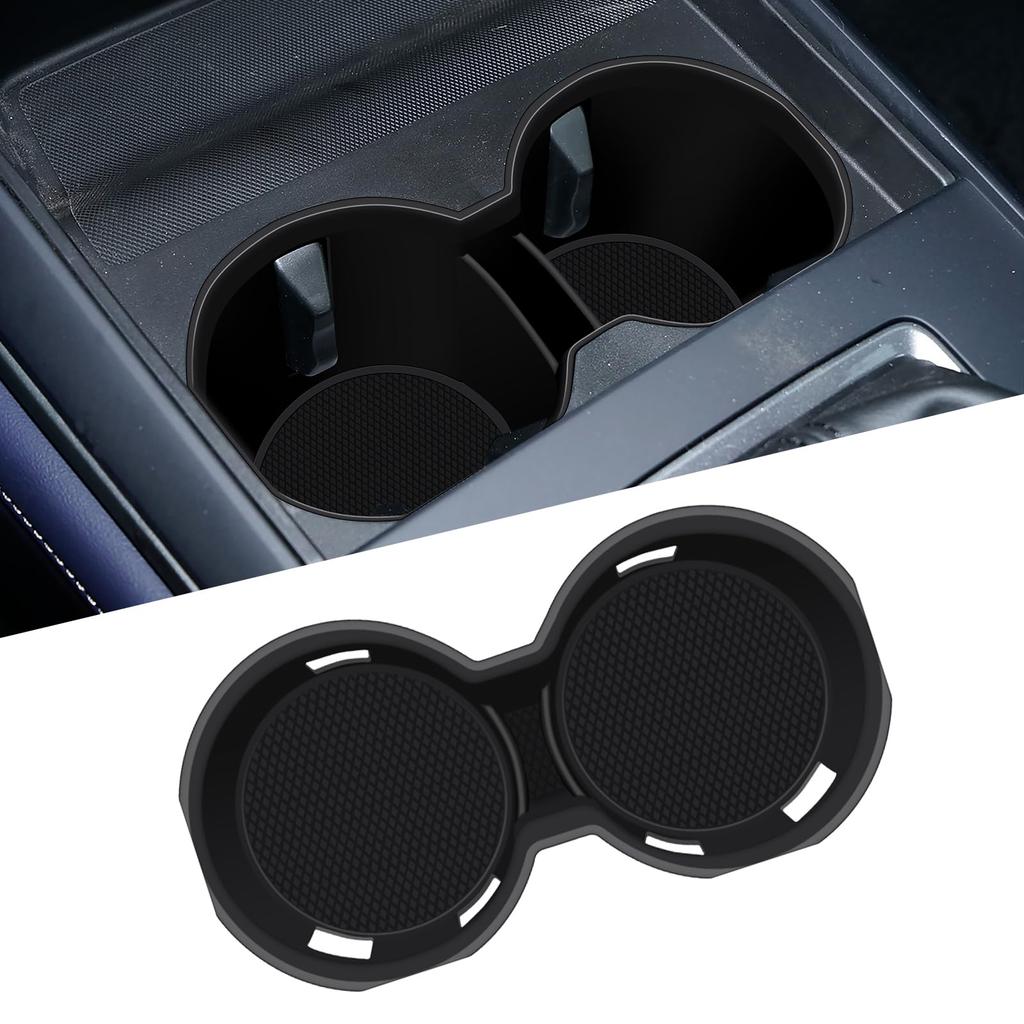 FDAIUN Car Cup Holder Coaster for Mazda Silicone Cup Interior Customization Parts and Mazda CX30 Easy 1 Piece CX-30 (2020-2025), Non-Slip Mat,