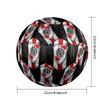 River Plate Fußball, bunt, für alle Altersgruppen geeignet, maschinengenäht, PVC-Material, Wettkampfqualität, langlebig und hoher Rückprall