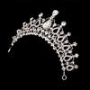 Bridal Wedding  Flower Tiara Crown Pearl  Hair Headband Tiaras