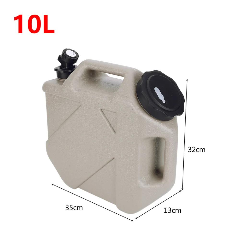 18L Large Capacity Portable Water Container with Detachable Faucet No Leakage Drinking Water Canister for Outdoor Travel Driving