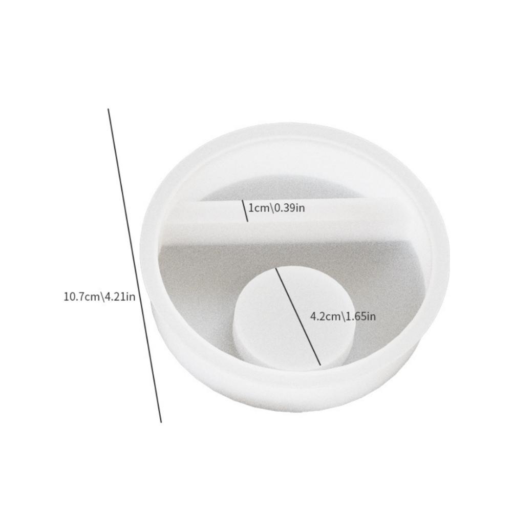 Christmas Ornaments Molds Silicone DIY Candle Holders Portable Jewelry Stand Casting Molds