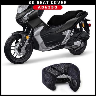 For Honda ADV350 ADV 350 2022 Motorcycle Accessories 3D Mesh Elasticity Protecting Cushion Seat Cover Nylon Fabric Saddle